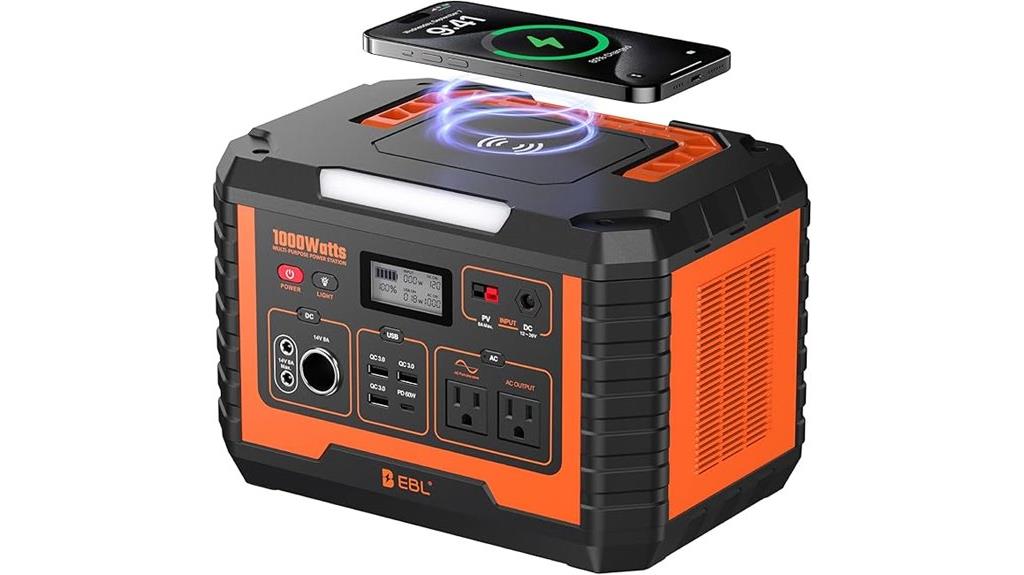 1000w portable power station