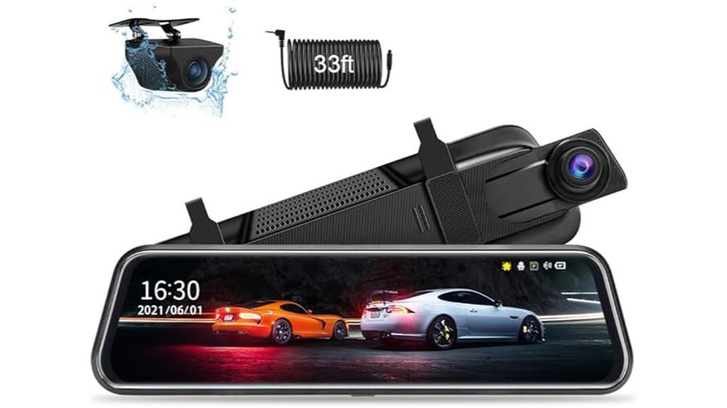 1080p rear view camera