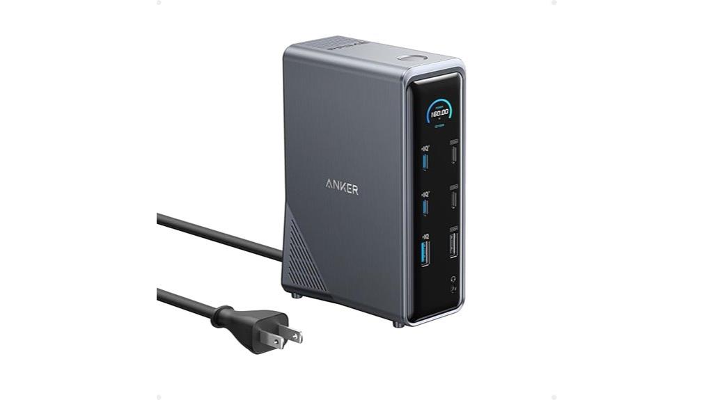 14 port 160w dock
