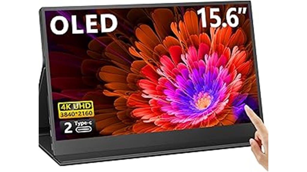 15 6 inch 4k portable monitor