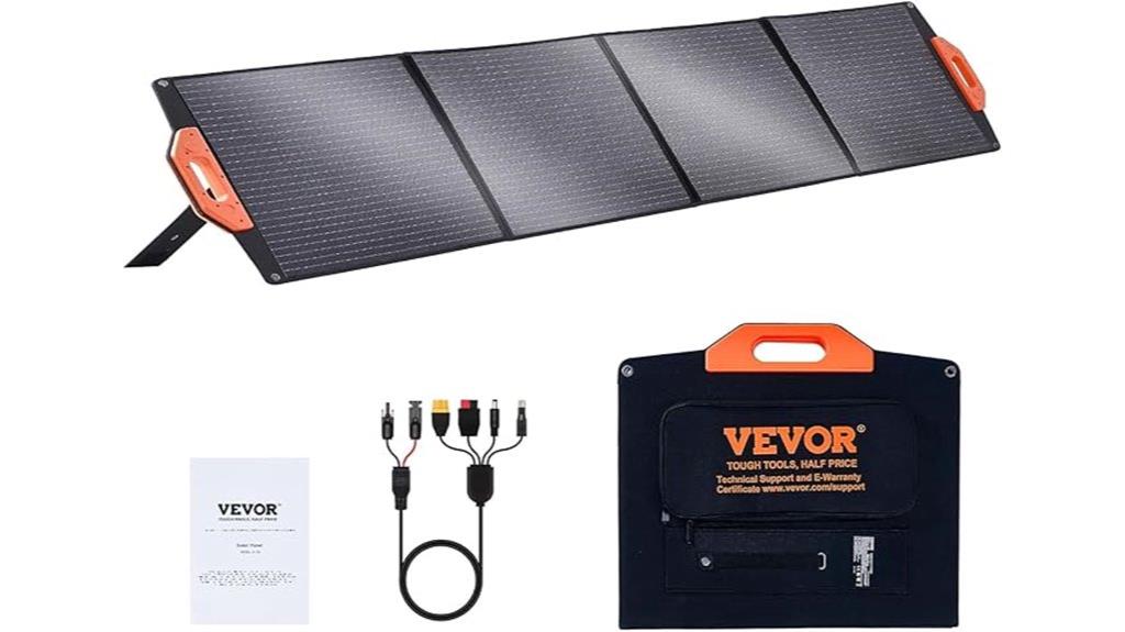 200w foldable solar panel