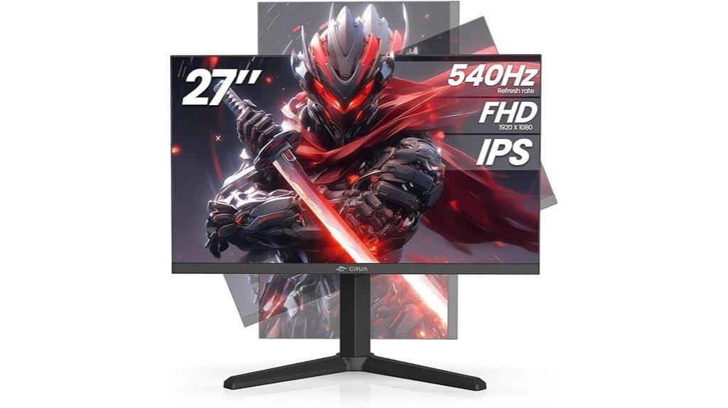 27 inch high refresh gaming monitor