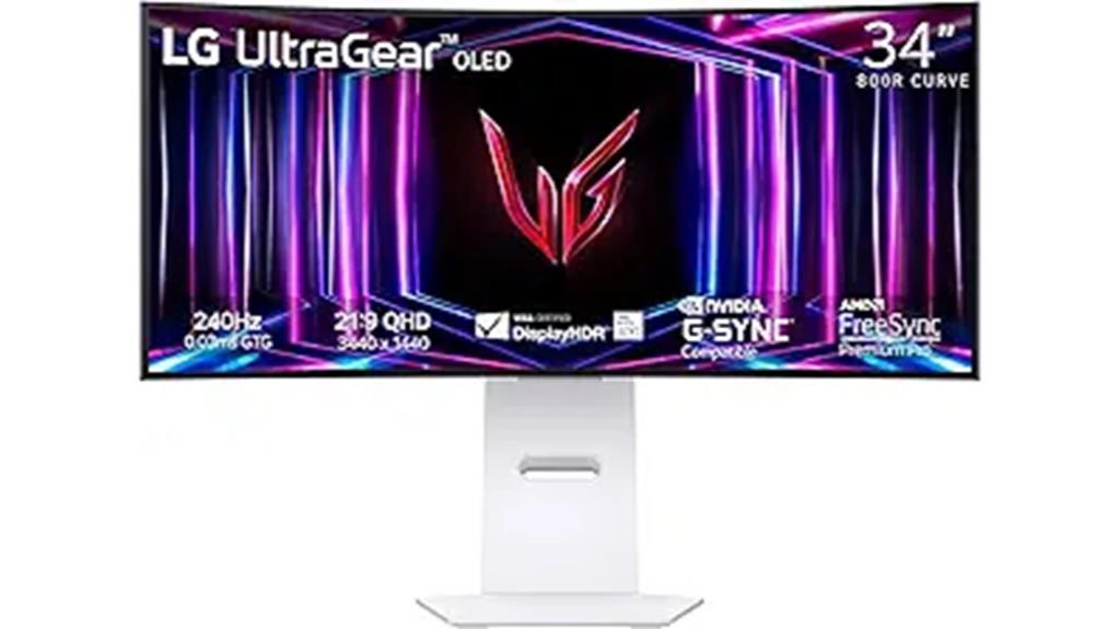 34 inch oled gaming monitor