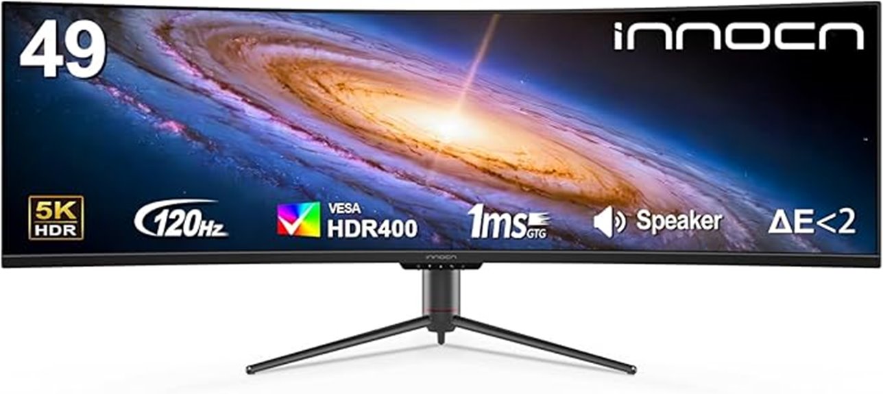 49 inch curved ultrawide gaming monitor