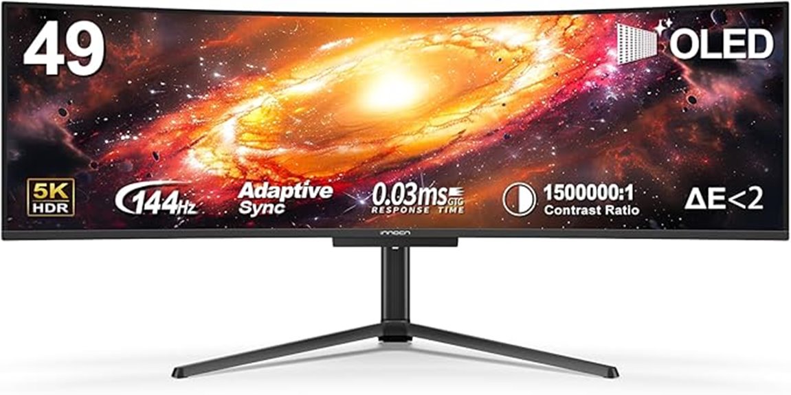 49 inch oled ultrawide curved