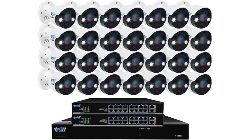 4k ip camera system