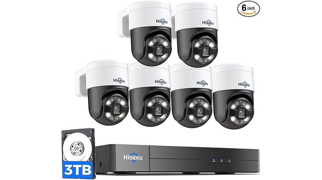 4k poe ptz security