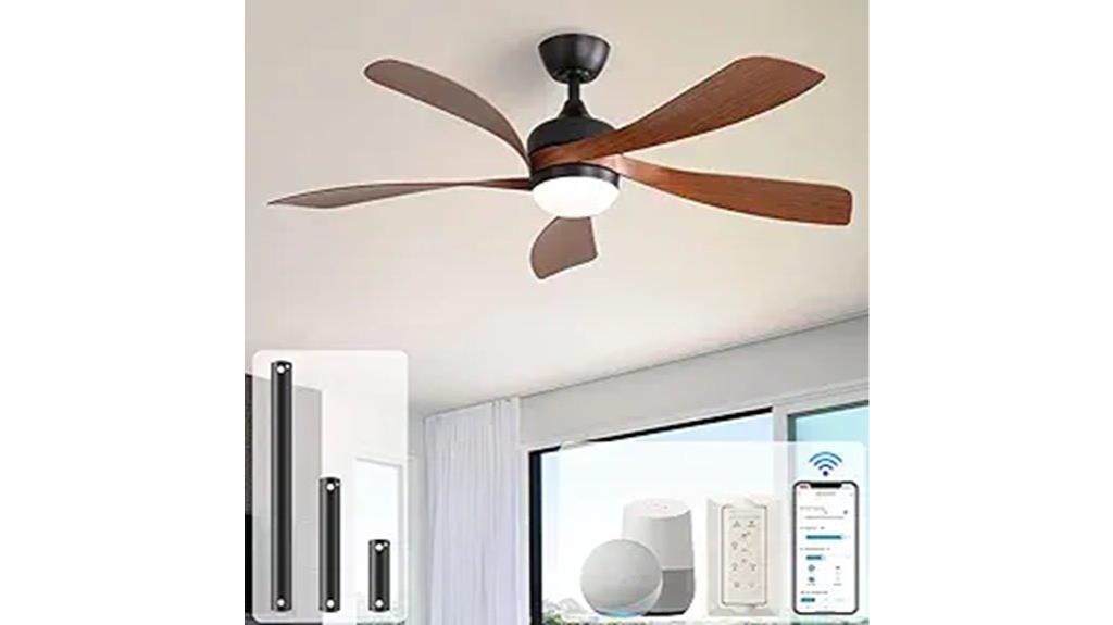 52 inch smart ceiling fan