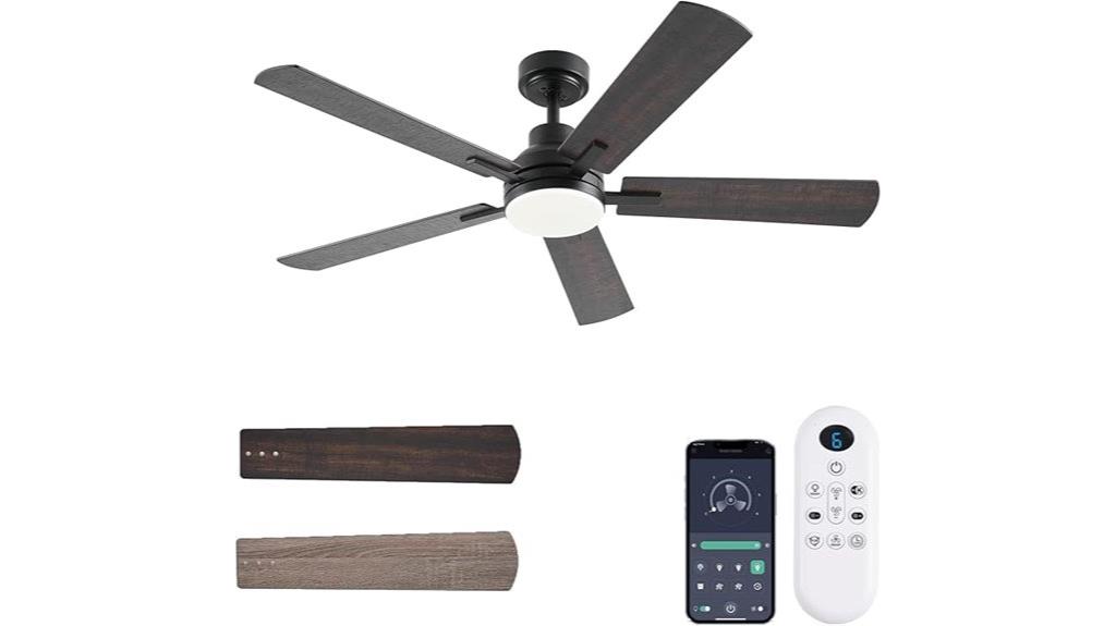 52 inch smart ceiling fan