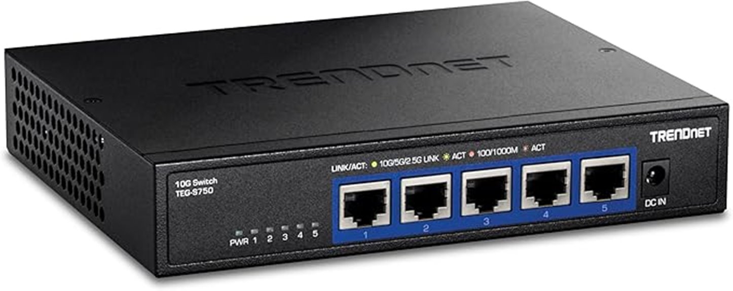 5 port 10g switch
