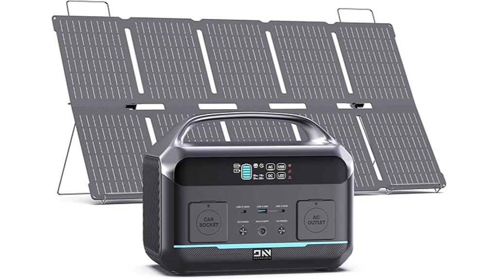 600w portable solar power