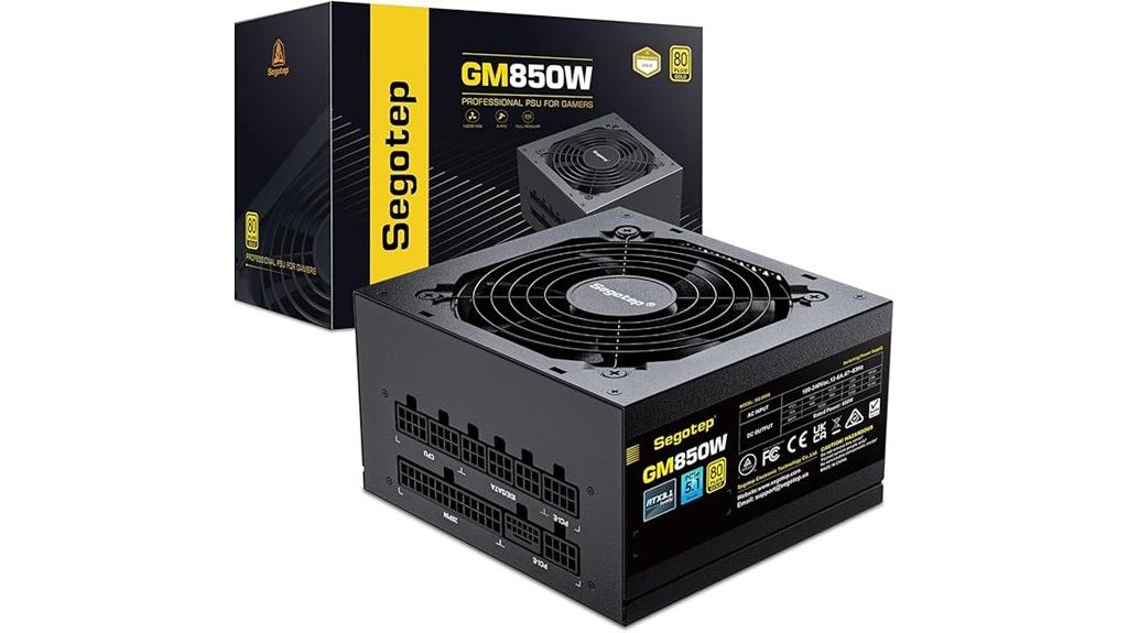 850w modular gold psu