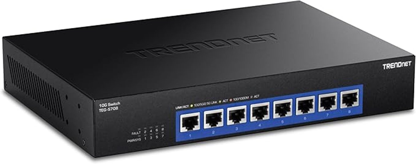 8 port 10g network switch