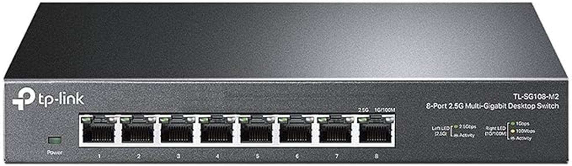 8 port multi gigabit switch