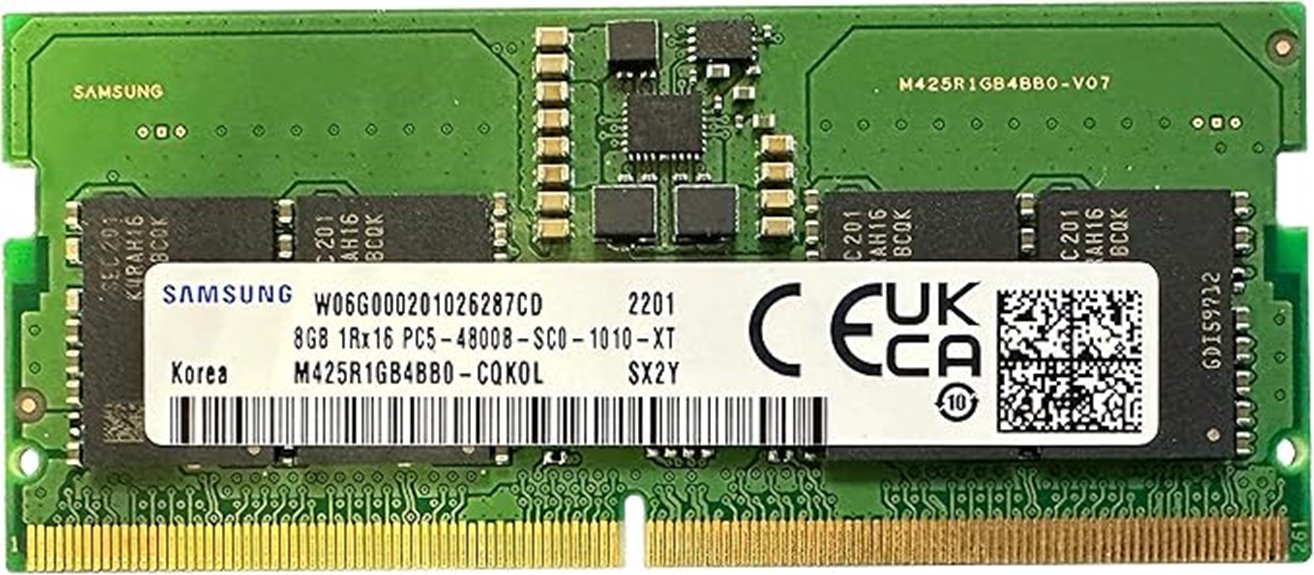 8gb ddr5 laptop ram