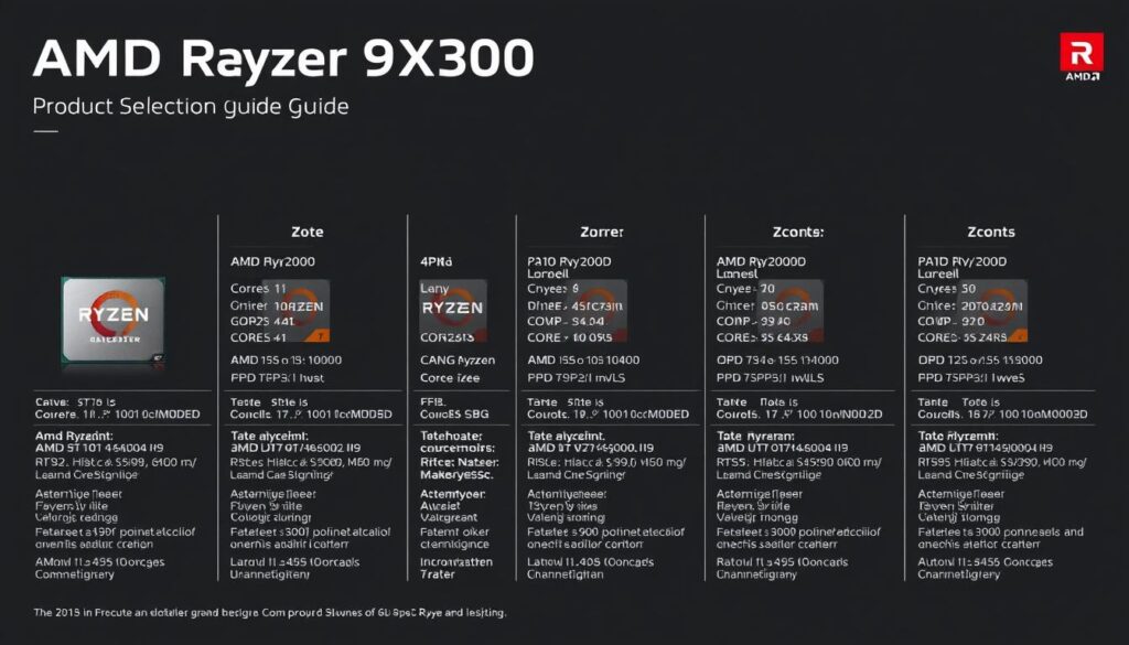 AMD Ryzen 9000X3D CPU selection guide
