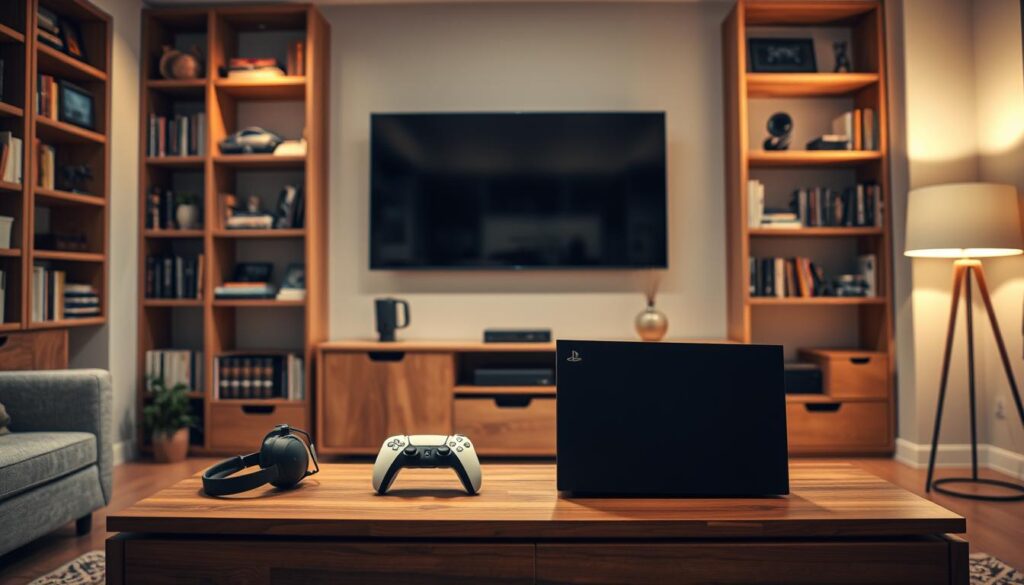 PS5 setup optimal location