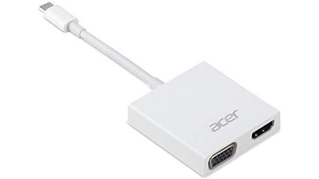 acer usb c 2 in 1 adapter