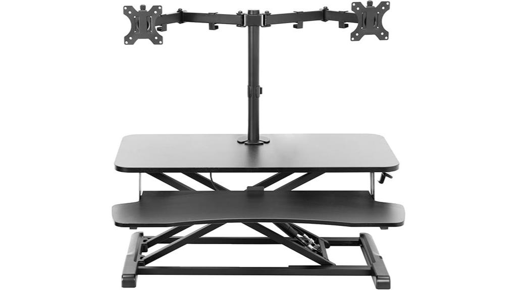 adjustable 32 inch standing desk