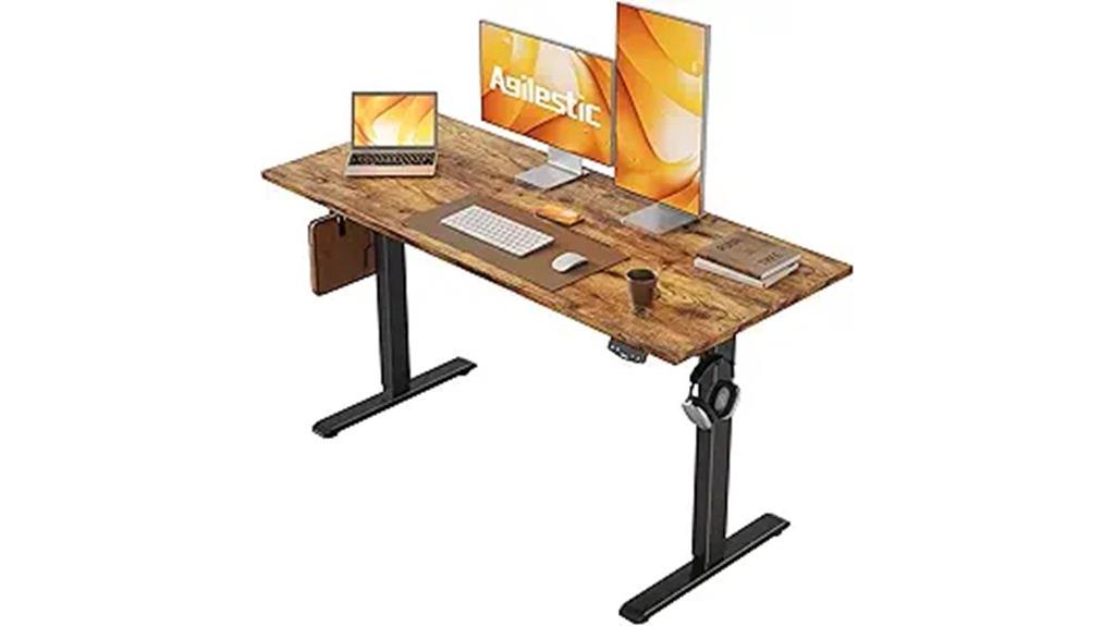 adjustable 48x24 electric desk