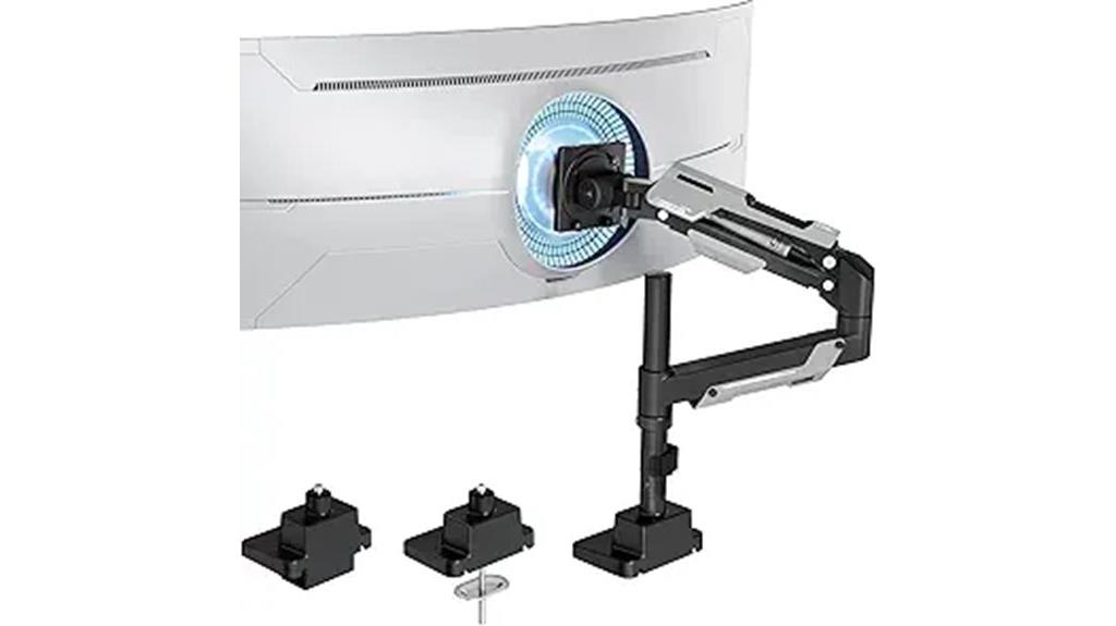 adjustable gas spring mount