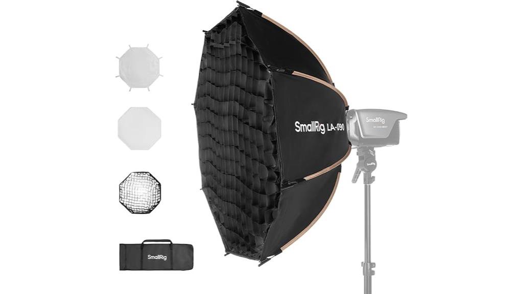 adjustable softbox for cob