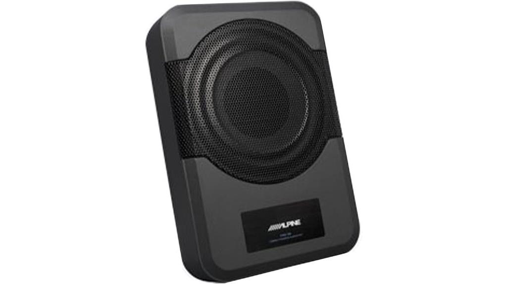 alpine 8 inch powered subwoofer