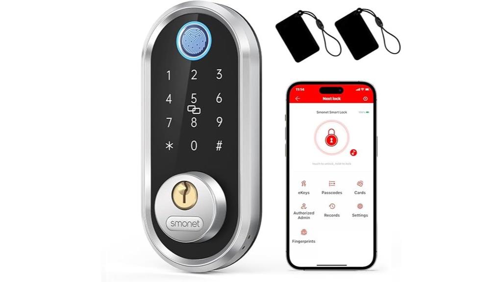 app controlled keyless lock