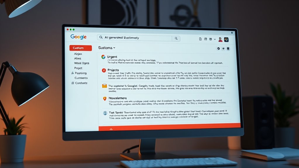 automate email organization efficiently