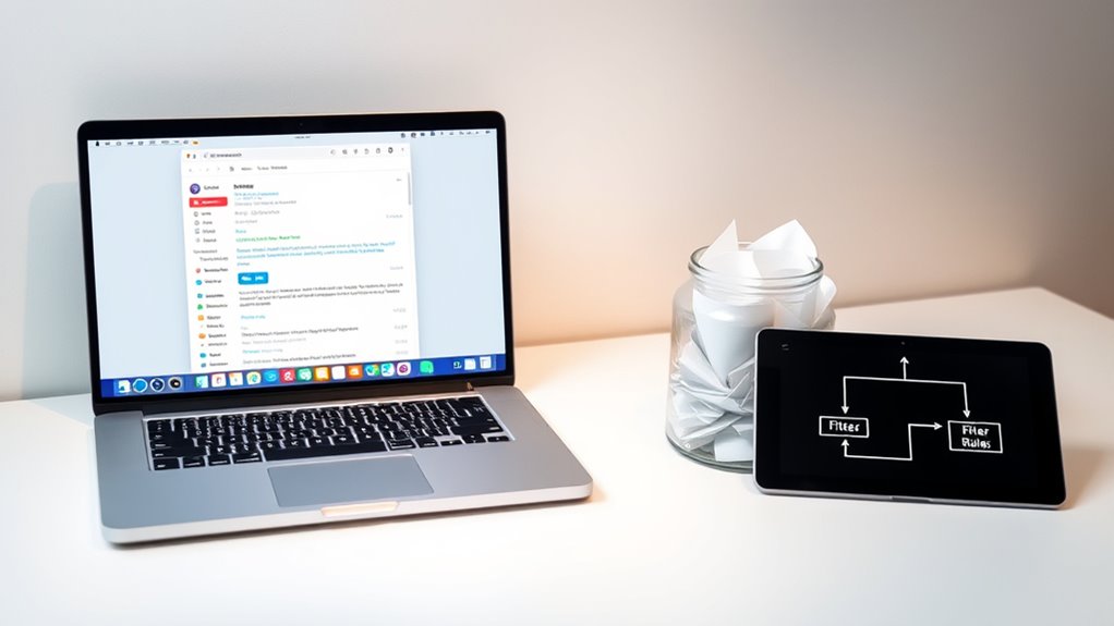 automated email organization setup