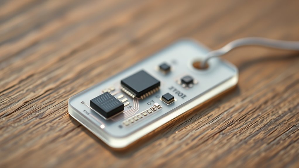 battery free energy harvesting components