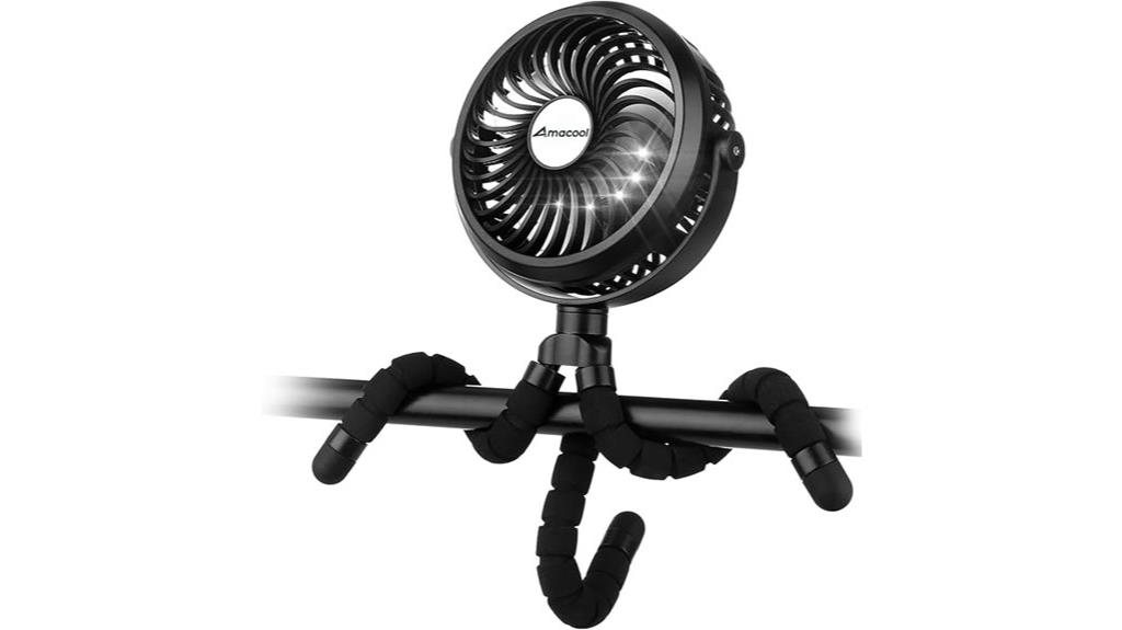 battery powered stroller fan
