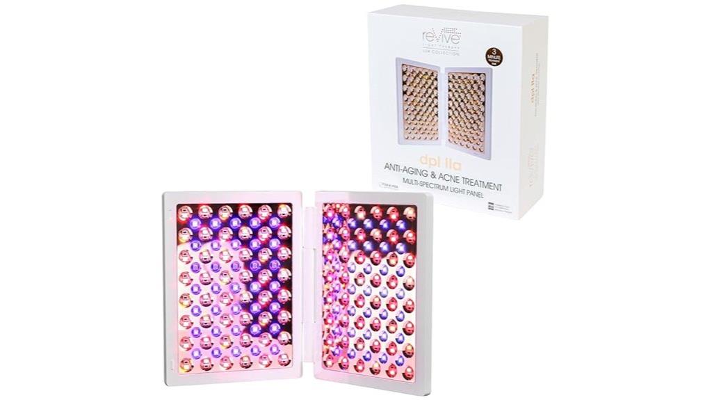 blue and red light therapy