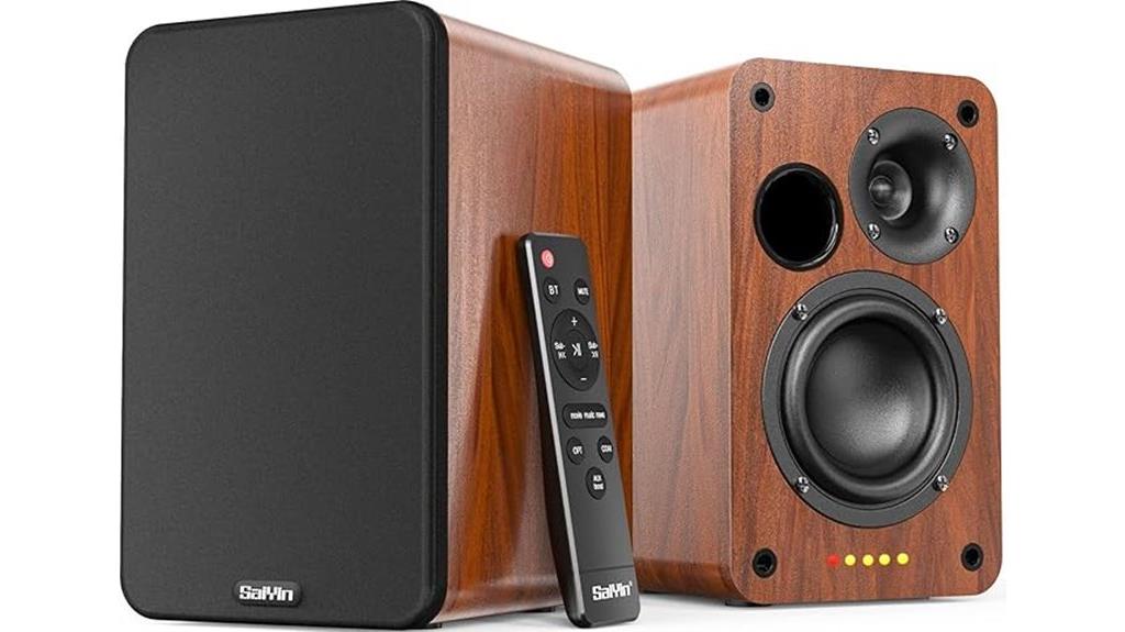 bluetooth 30w bookshelf speakers