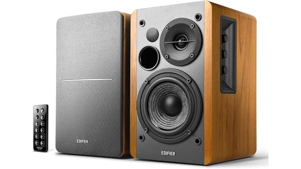 bluetooth bookshelf speaker system