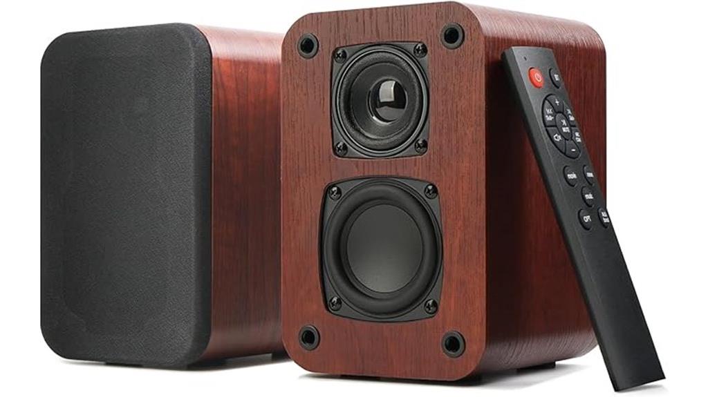bluetooth bookshelf turntable speakers