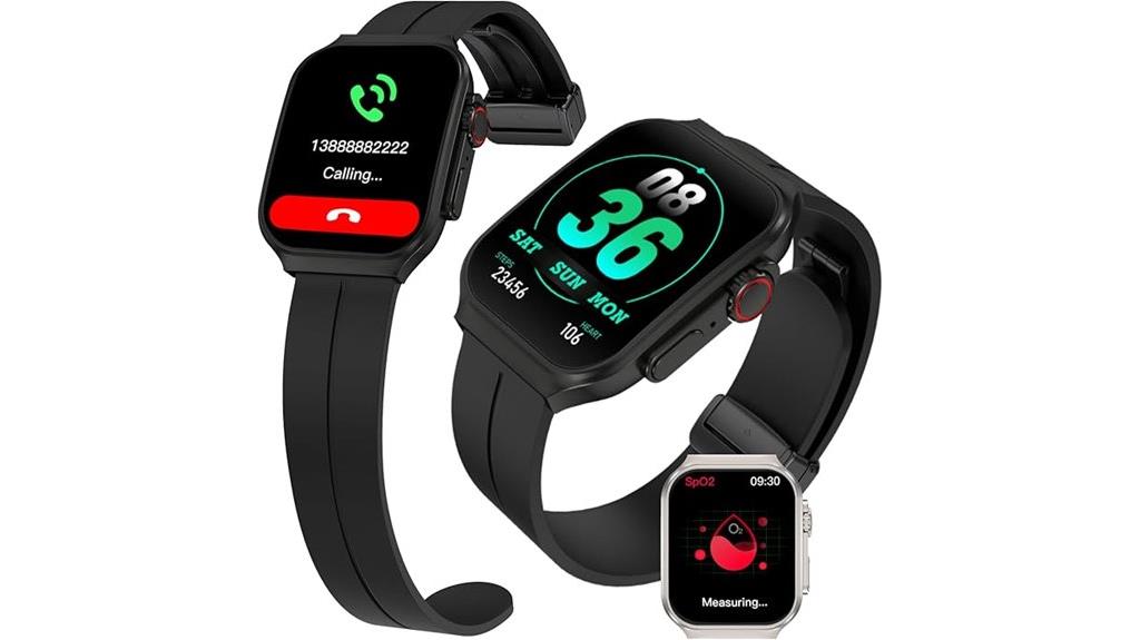 bluetooth fitness tracking watch