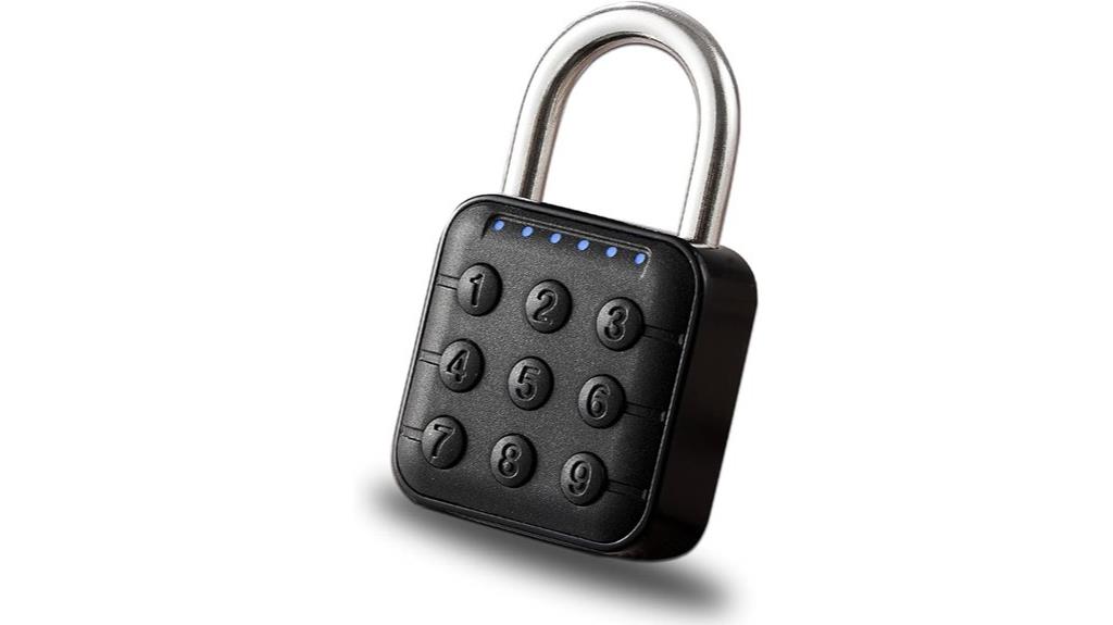 bluetooth keypad combination lock