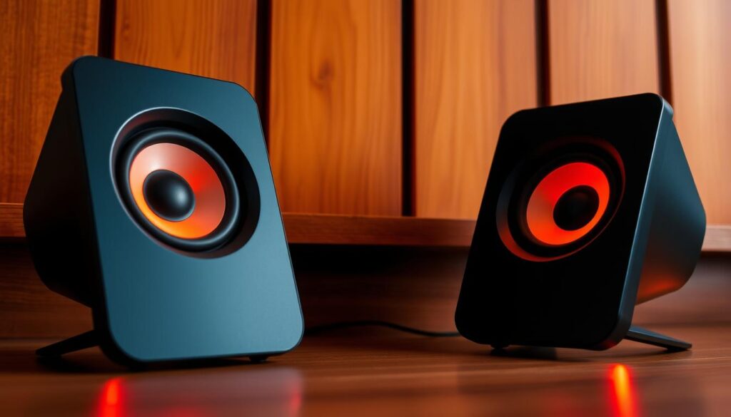 built-in speakers