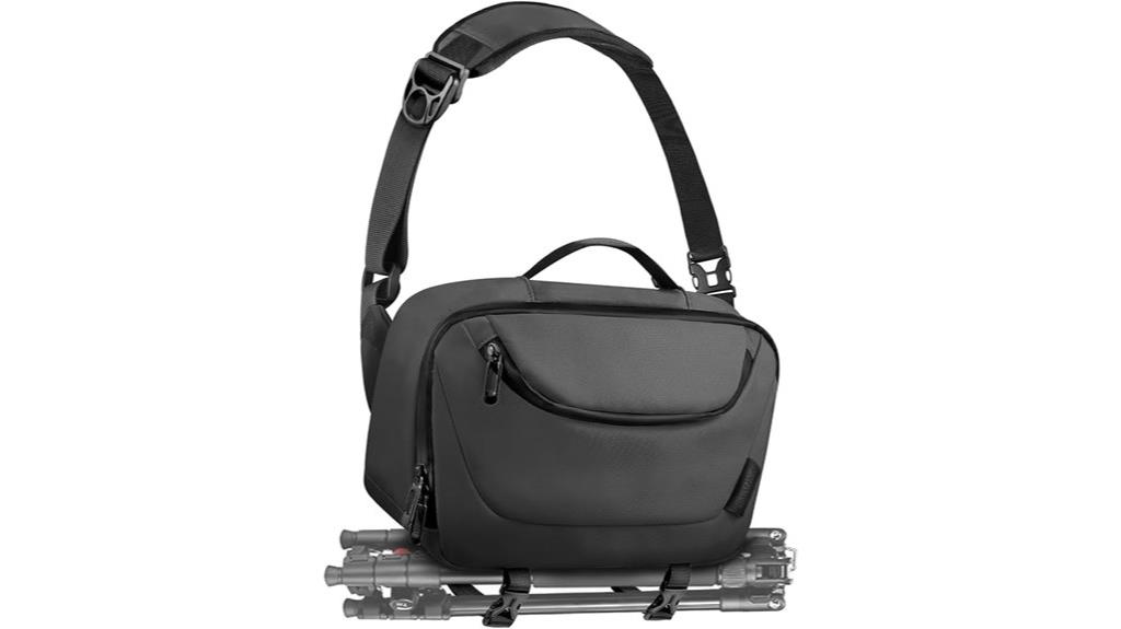 camera sling bag tripod