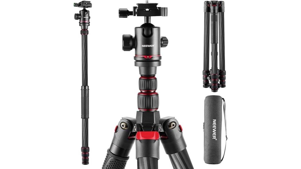 carbon fiber tripod with monopod
