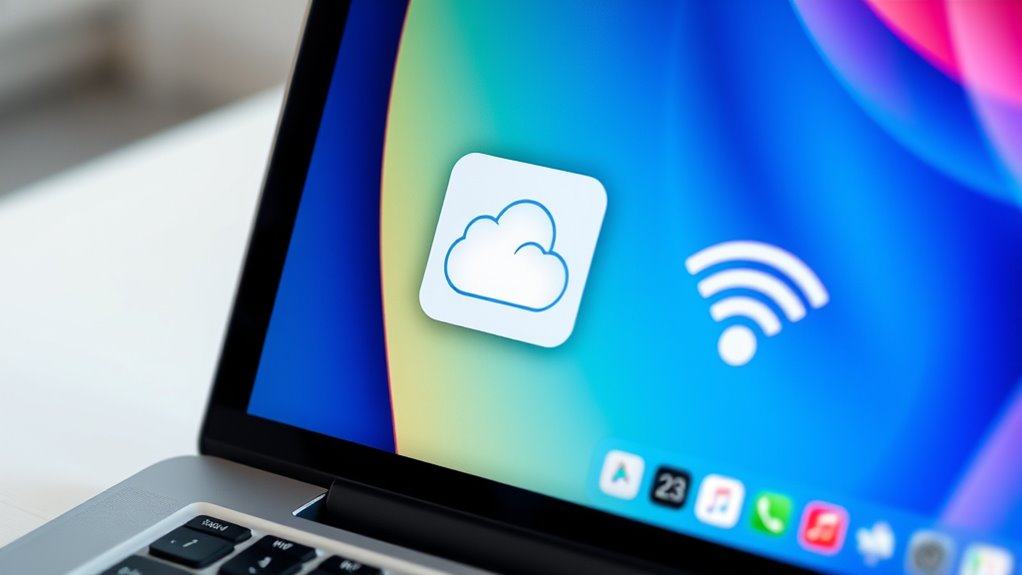 check internet and icloud