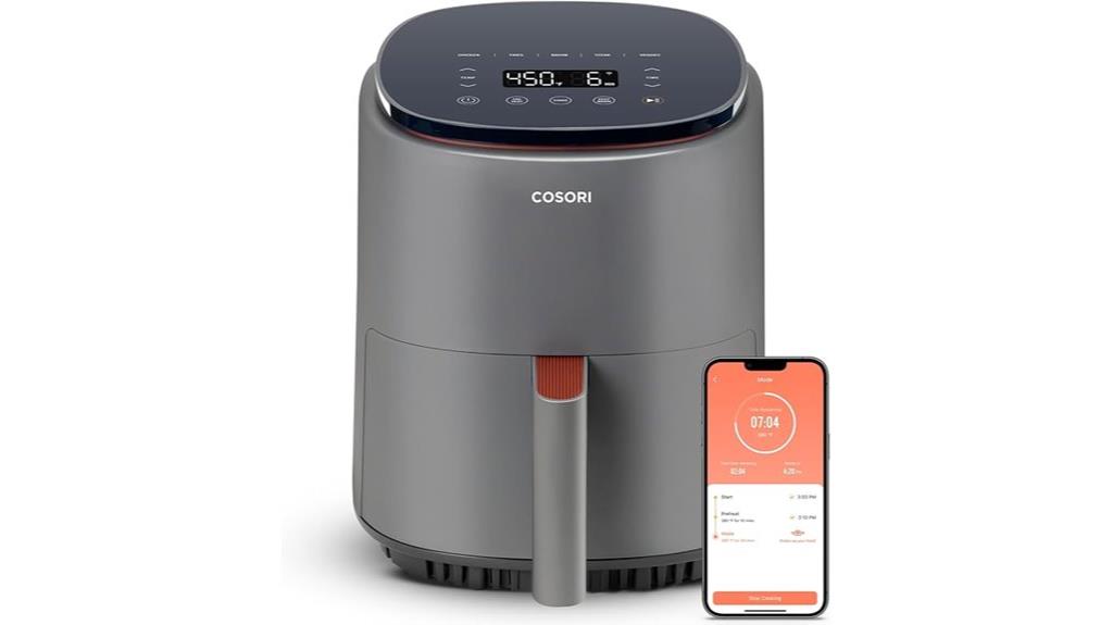compact 4 quart air fryer