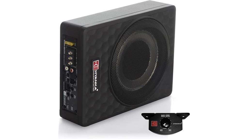 compact 8 inch car subwoofer