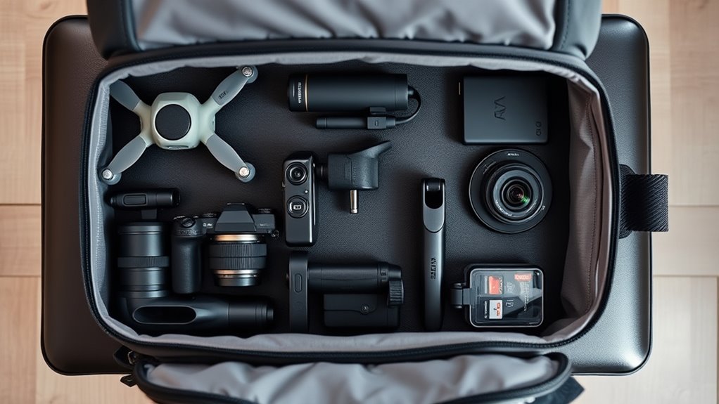 compact gear ensures travel efficiency