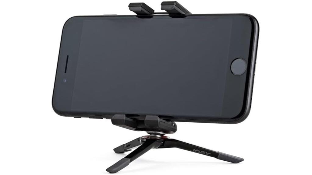compact smartphone microphone stand