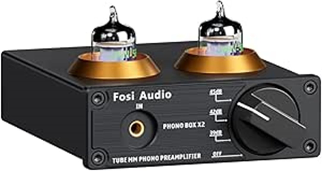 compact stereo phono preamp