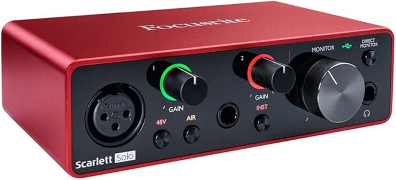 compact usb audio interface