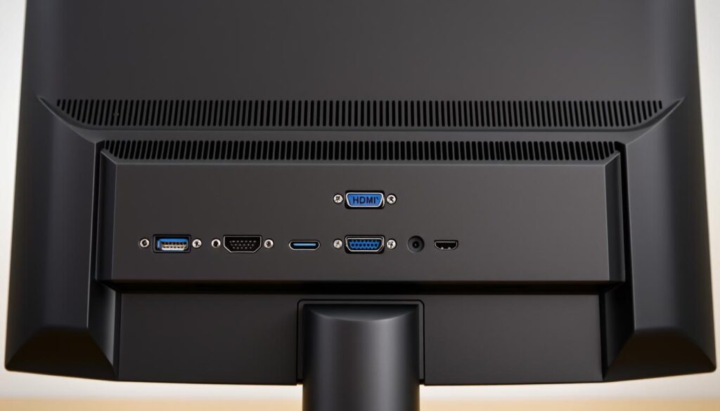 connectivity options for ViewSonic VG2740V monitor