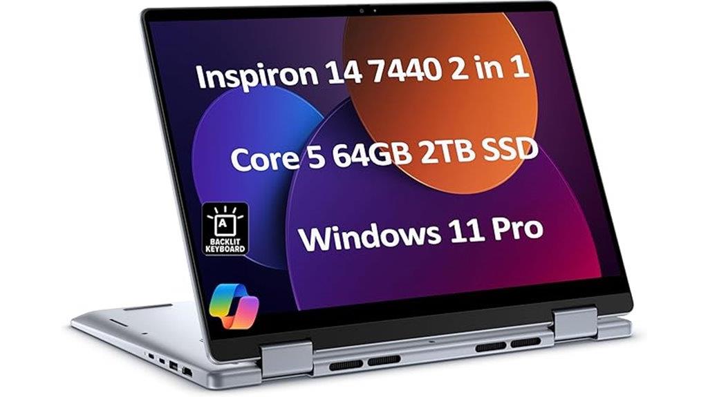 convertible touchscreen with ssd